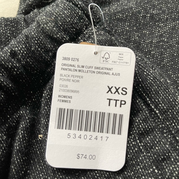 Roots sweatpants new with tags - Picture 2 of 6